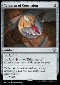 Talisman of Conviction (Uncommon-ONC)