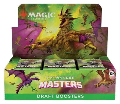 Magic: Commander Masters - Draft Booster Display