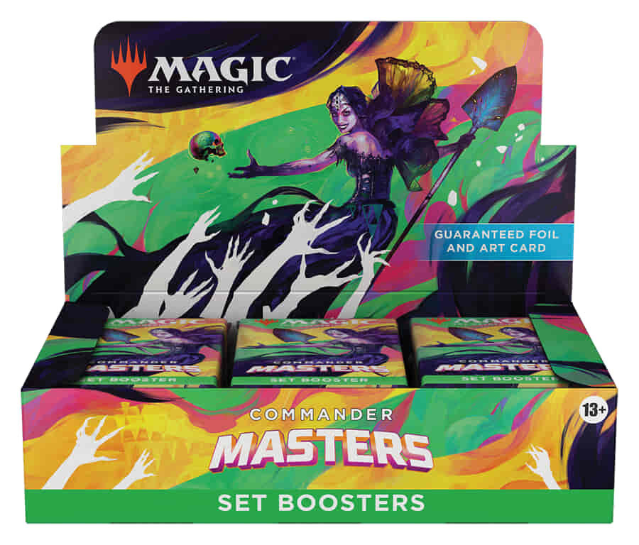 Magic: Commander Masters - Set Booster Display - DE