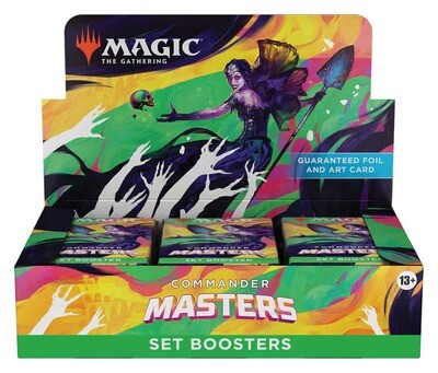 Magic: Commander Masters - Set Booster Display