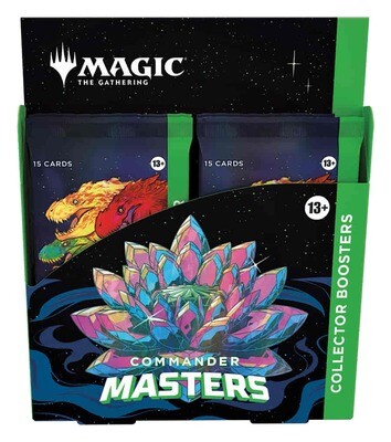Magic: Commander Masters - Sammler Booster Display - DE