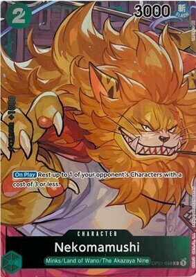 One Piece TCG - Nekomamushi AA Box Topper (OP01-048) - EN