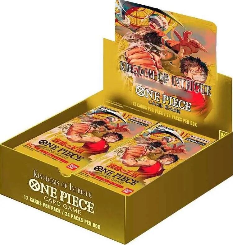 One Piece Card Game - Kingdoms of Intrigue Booster Display OP04 -  EN