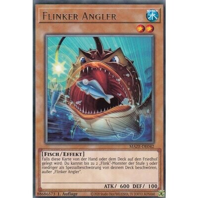Flinker Angler (Rare - MAZE)