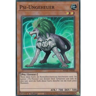 Psi-Ungeheuer (Super Rare - MAZE)