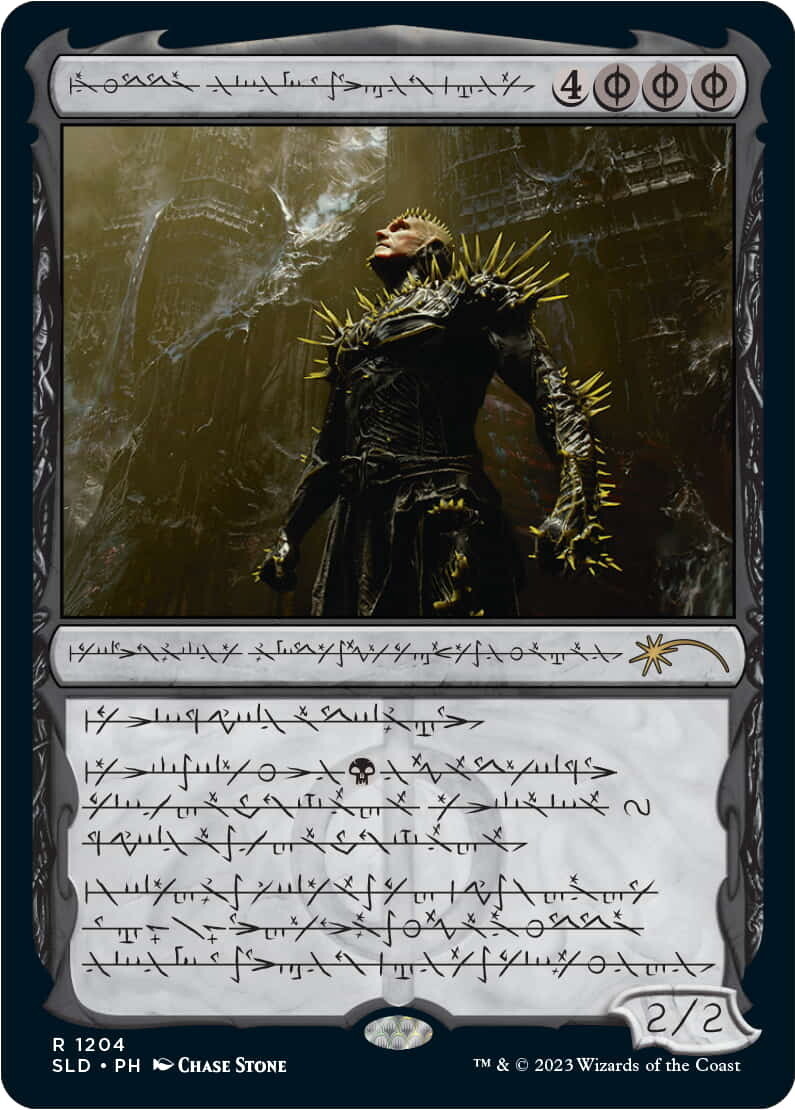 Secret lair Phyrexian Faves Foil版　新品 Secret Lair Phyrexian Faves Foil Edition
