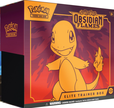 Pokémon - Karmesin und Purpur: Obsidianflammen - Top Trainer Box - EN