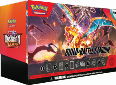 Pokémon - Karmesin und Purpur - Obsidianflammen - Build and Battle Stadium - DE