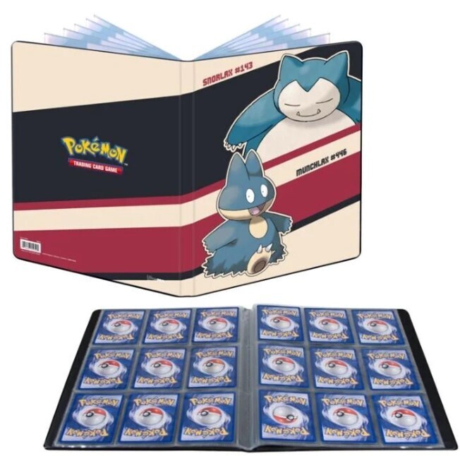 Ultra Pro - 9-Pocket Portfolio - Snorlax &amp; Munchlax