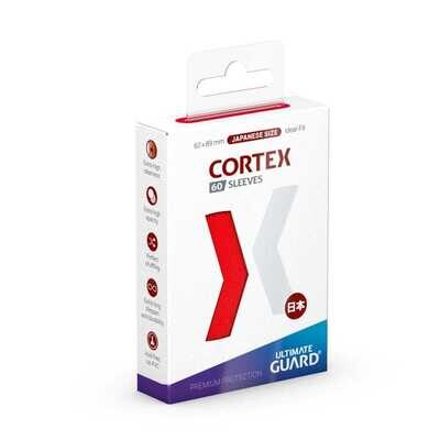 Ultimate Guard - Cortex Sleeves Japanese Size - Rot (60)