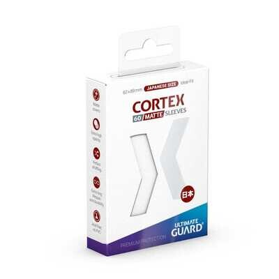 Ultimate Guard - Cortex Sleeves Japanese Size MATTE - Weiss (60)