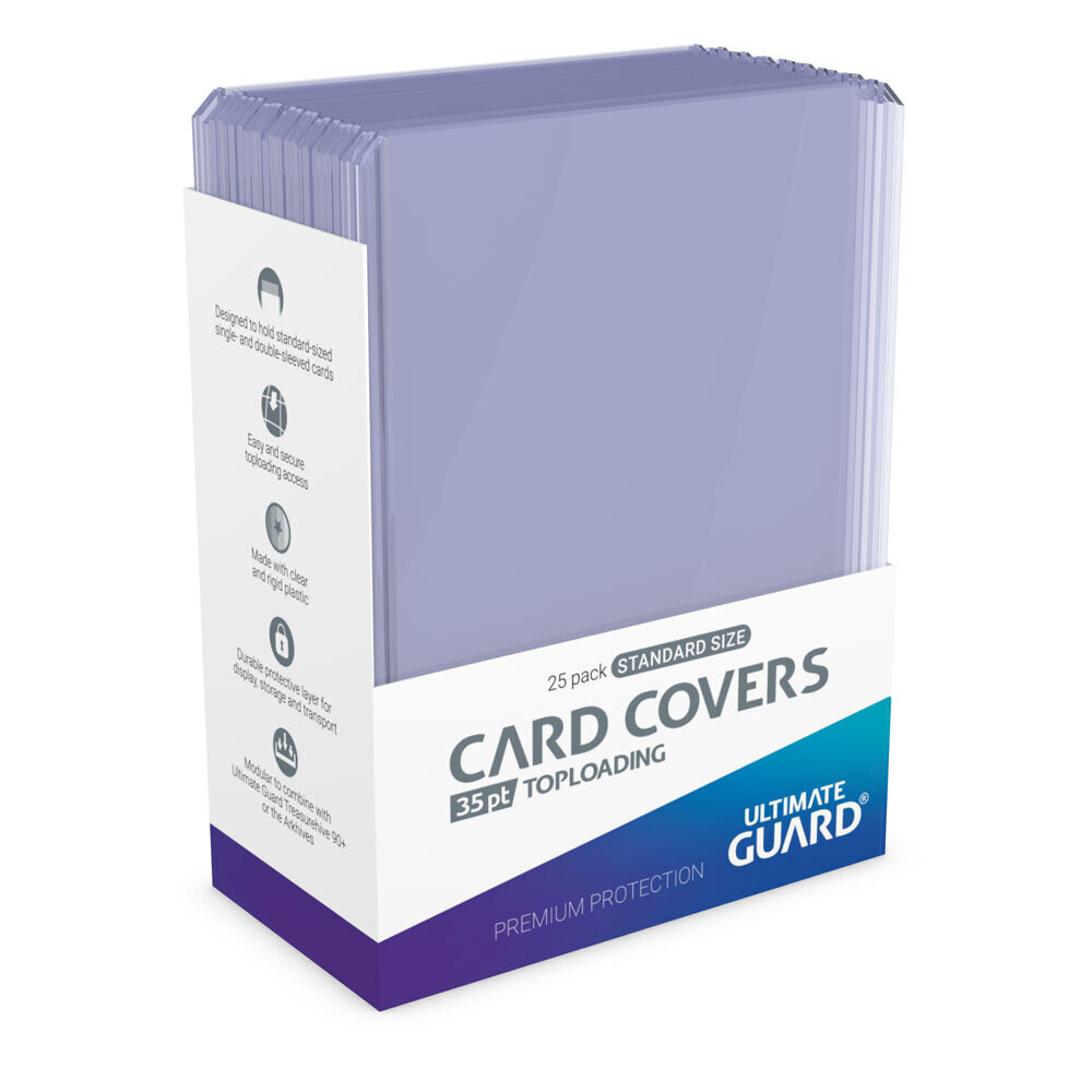 Ultimate Guard - Card Covers Top loader 35 pt Transparent (25)