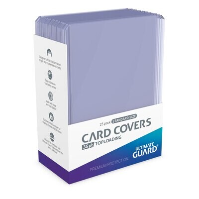 Ultimate Guard - Card Covers Top loader 35 pt Transparent (25)