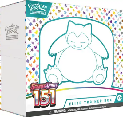 Pokémon - Karmesin & Purpur: 151  - Top-Trainer Box - DE
