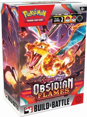 Pokémon - Karmesin & Purpur: Obsidianflammen - Build and Battle Kit - DE