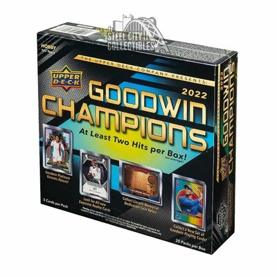 Upper Deck - Goodwin Champions 2022 - Hobby Box - EN