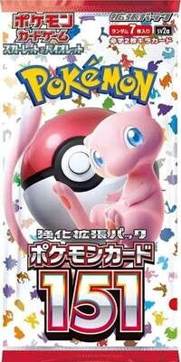 Pokémon - 151 Enhanced Expansion - Booster Pack - JPN