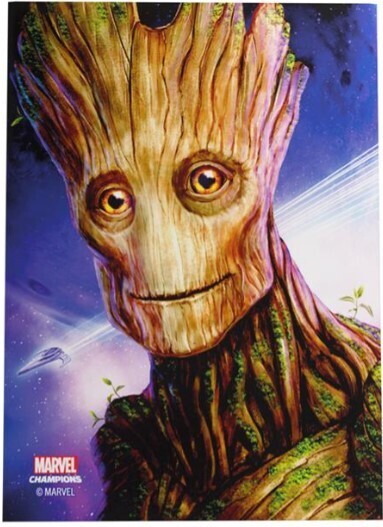 Gamegenic - Marvel Champions Fine Art Sleeves - Groot