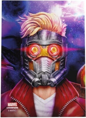 Gamegenic - Marvel Champions Fine Art Sleeves - Star-Lord