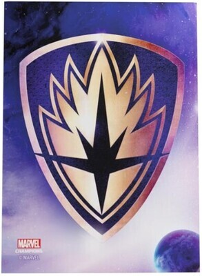 Gamegenic - Marvel Champions Fine Art Sleeves - Guardians of the Galaxy Logo