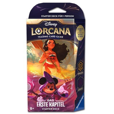 Disney Lorcana - Starter Deck - Mickey Mouse & Moana - EN