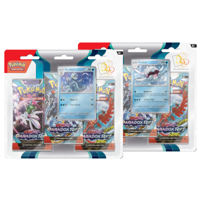 Pokémon - Karmesin & Purpur: Paradoxrift - 3-Pack Blister Booster - EN