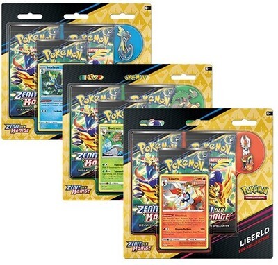 Pokemon - Zenit der Könige - Pin Kollektion Blister Pack - FR