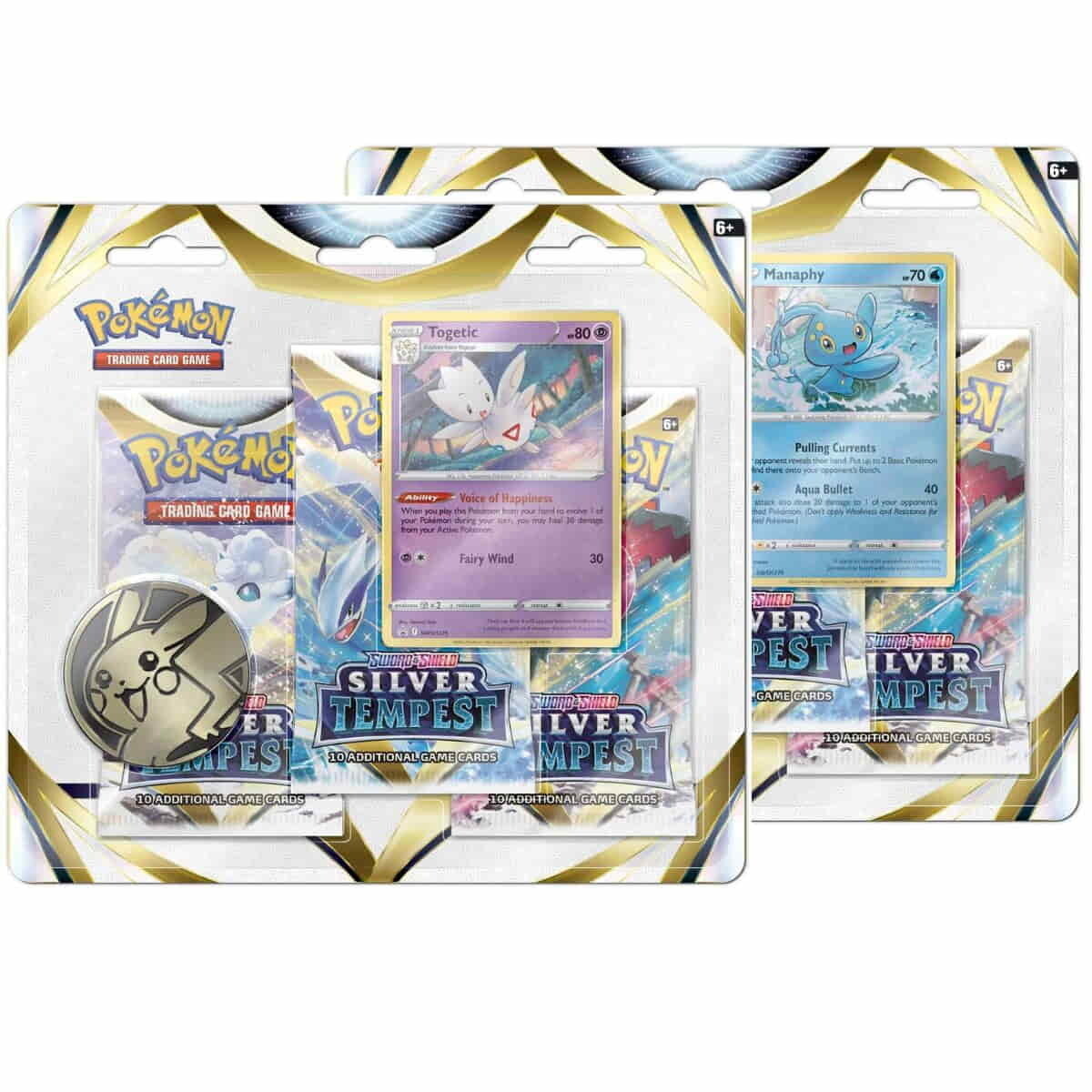 Pokémon - Silberne Sturmwinde - 3-PackBlister - EN
