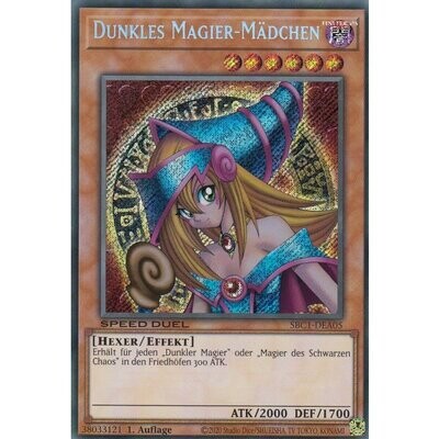 Dunkles Magier-Mädchen (Secret Rare - SBC1)