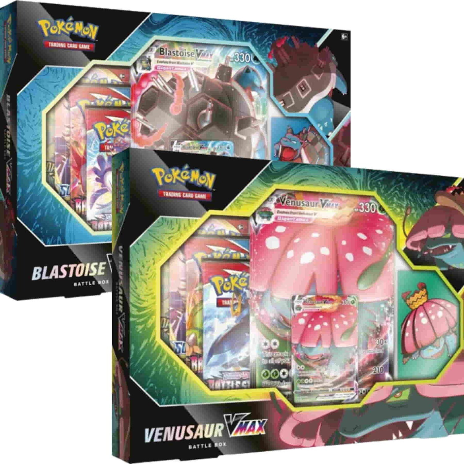 Pokémon - Sword and Shield - VMAX Collection Blastoise &amp; Venusaur - DE