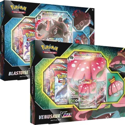 Pokémon - Sword and Shield - VMAX Collection Blastoise &amp; Venusaur - DE