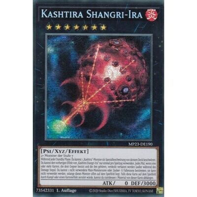 Kashtira Shangri-Ira (Prismatic Secret Rare - MP23)