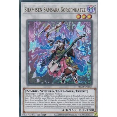 Shamisen Samsara Sorgenkatze (Ultra Rare - MP23)