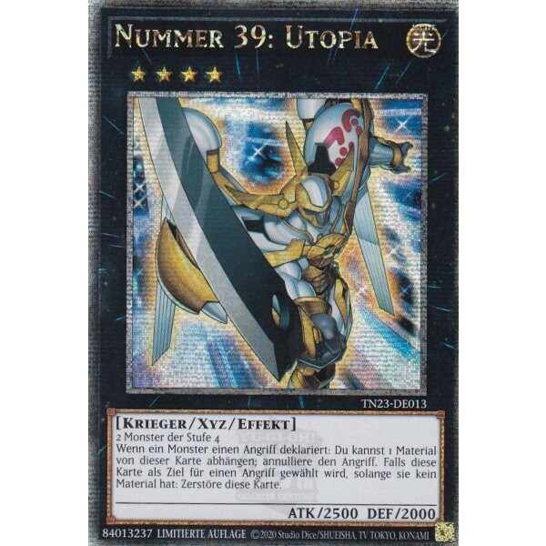 Nummer 39: Utopia (Quarter Century Secret Rare - MP23 PROMO) - EN