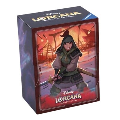 Disney Lorcana - Deck Box - Mulan