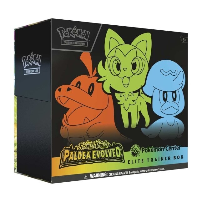 Pokémon - Karmesin & Purpur - Entwicklungen in Paldea - POKÉMON CENTER Top-Trainer Box - EN