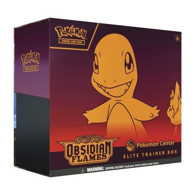 Pokémon - Karmesin & Purpur: Obsidianflammen - POKÉMON CENTER Top Trainer Box - EN