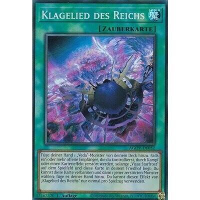 Klagelied des Reichs (Super Rare - AGOV)