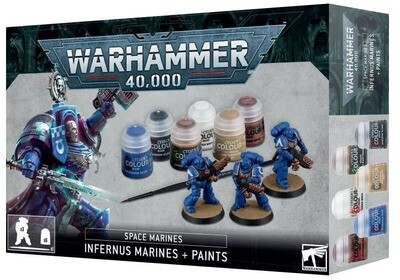 Warhammer 40.000: Space Marines - Infernus Marines + Farbset