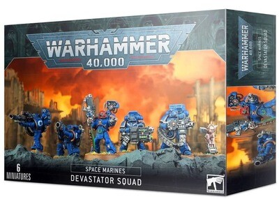 Warhammer 40.000: Space Marines - Devastator Squad