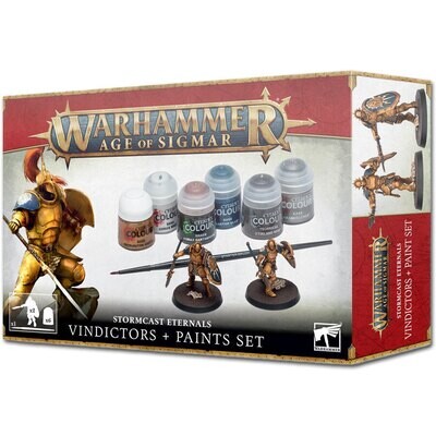 Warhammer: Age of Sigmar - Vindictors + Paint Set