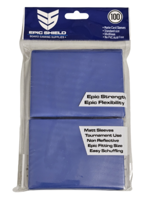 Epic Shield - Standart Size Sleeves - Blau (100)