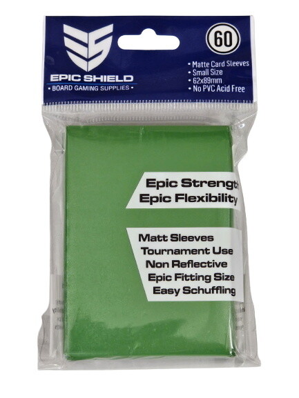Epic Shield - Japanese Size Sleeves - Green (60)