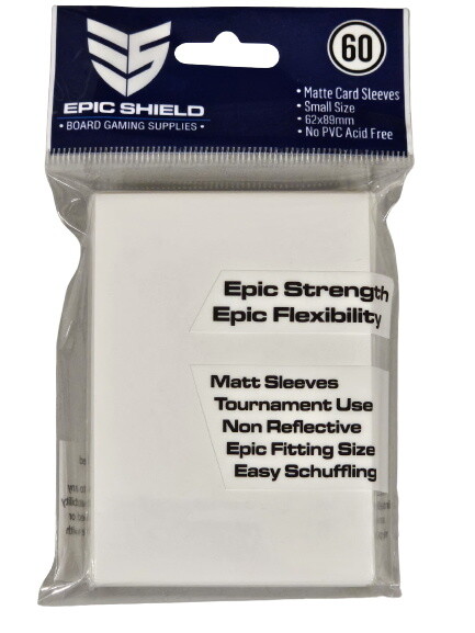 Epic Shield - Japanese Size Sleeves - White (60)