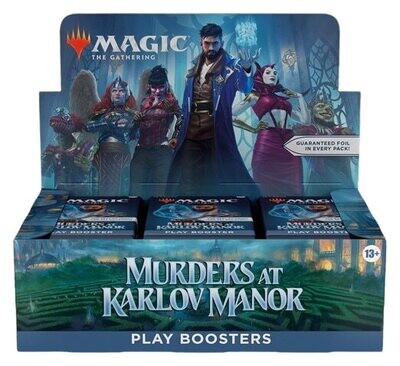Magic: Mord in Karlov Manor - Play-Booster Display - EN