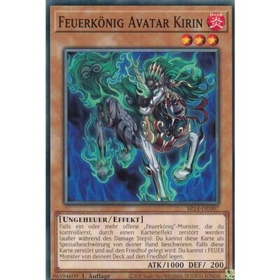 Feuerkönig Avatar Kirin (SR14)