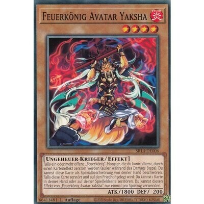 Feuerkönig Avatar Yaksha (SR14)