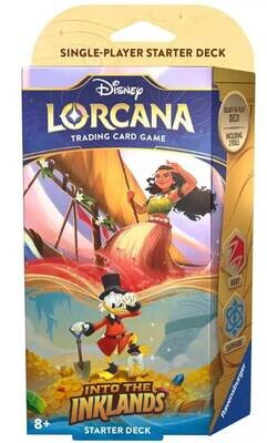Disney Lorcana - Die Tintenlande - Starter Deck - Rubin & Saphir - FR