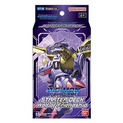 Digimon - Stater Deck - ST16 Wolf of Friendship - EN