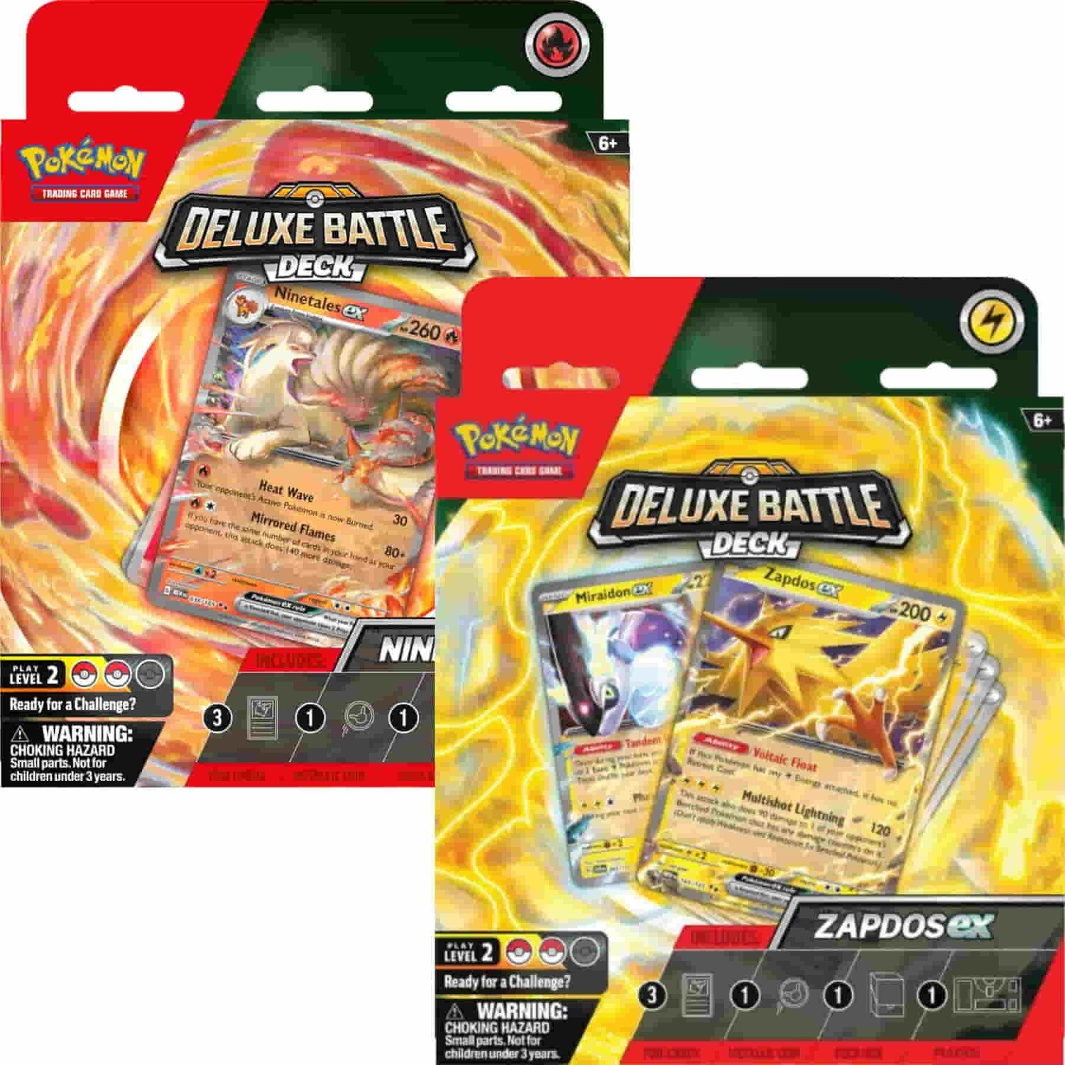 Pokémon - Deluxe Battle Deck - Zapdos und Vulnona - EN